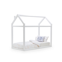 kids single house bed