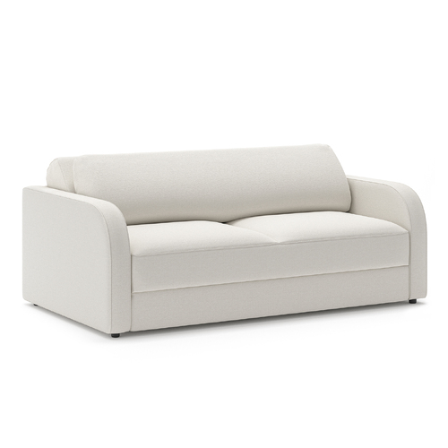 Doze 2.5 Seater Double Sofa Bed, Cosmic Latte